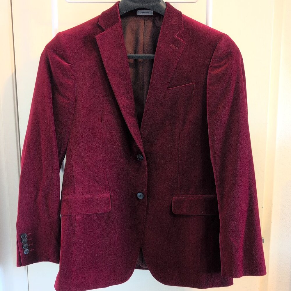 Men's Velvet Suit Jacket JF J. Ferrar